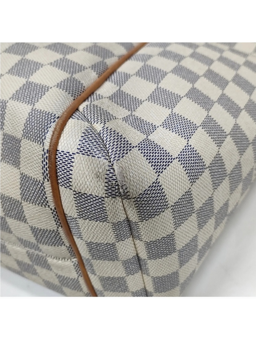 Louis Vuitton Shoulder Bag  Totally MM White Damier Azur - Picture 6 of 8